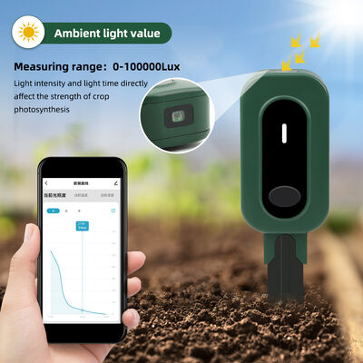 ZigBee Sensor de suelo inteligente 3 en 1 para detector de luz de temperatura y humedad con control Tuya APP