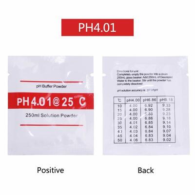 4.01 6.86 9.18Ph Buffer Solution Calibration Ph Buffer Powder In Ph Meter