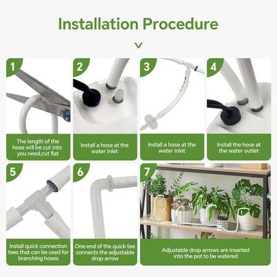 Dispositivo Inteligente de Humedad del Suelo para Interiores, Sistema de Riego por Goteo Programable de Riego Automático para Flores y Hierbas en Macetas