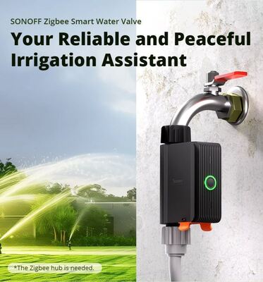 Wireless Zigbee Smart Water Flow Valve Phone App Control Automatic Water Timer For Garden Lawn Vegetable Patch