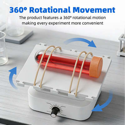 Mini agitador de laboratorio de rotación orbital, ajustable de 30 a 120 RPM, mezclador de laboratorio para descoloración, incubación, anticuerpos primarios y cultivo celular