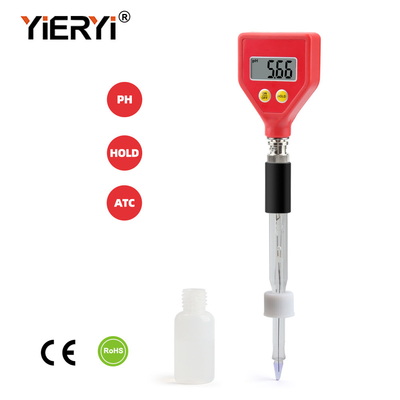 Electrodo de vidrio reemplazable de laboratorio de hidroponía para acuarios