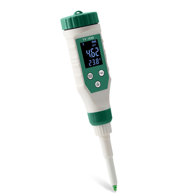 Detector de pH inalámbrico digital Bluetooth Medidor de pH para alimentos, carne, queso Cosméticos versátiles y precisos