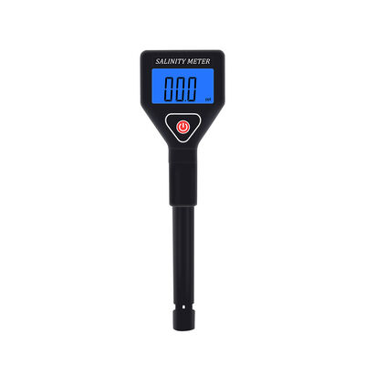 Medidor de salinidad digital portátil con rango de medición de 0 a 199.9ppt y compensación de temperatura