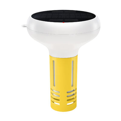 Clorómetro inoxidable flotante Wifi 7 en 1 con Smart Hub Sal/EC/TDS/ORP&Temp USB Medidor de pH solar para piscinas