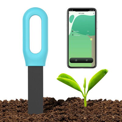 Monitor de temperatura de humedad del suelo inteligente ZigBee inalámbrico para plantas controlado por aplicación