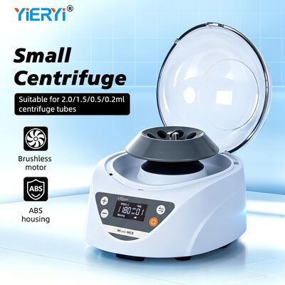 Mini centrífuga, micro centrífuga de laboratorio de velocidad variable, separador de suero para uso médico veterinario