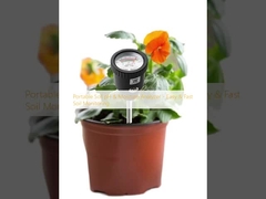 Analisador portátil de pH y humedad del suelo: monitoreo fácil y rápido del suelo